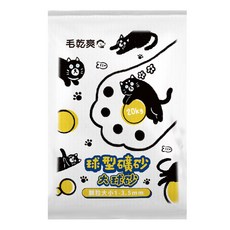 毛乾爽 球型礦砂 大球砂 20KG 大包裝, 快速凝結, 除臭顆粒, 1袋, 清爽除臭