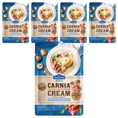 폰타나 카르니아 베이컨 머쉬룸 크림 파스타소스, 130g, 5개