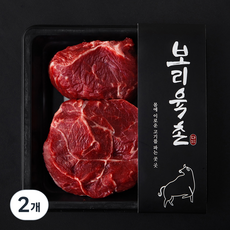 보리육촌 국내산 소고기 사태 덩어리 수육 국거리용 (냉장), 2개, 300g