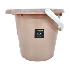 GINII 基尼 質感加厚手提水桶 3L 339g L22xW21.1xH18.4cm, 香頌粉色, 1個