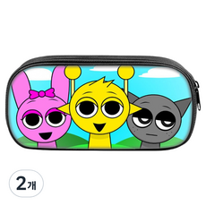 ARTJOY SPRUNKY 鉛筆盒, C型, 2個