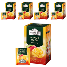 AHMAD TEA 芒果紅茶茶包, 2g, 20包, 5盒