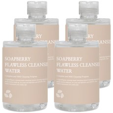 리본셀 솝베리 플로레스 클렌징 워터, 4개, 250ml