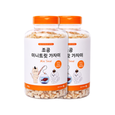 조공 반려동물 미니트릿 동결건조 간식, 가자미, 55g, 2개
