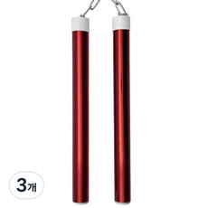 알루미늄 쌍절곤, RED, 3개