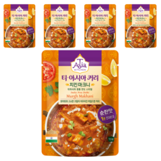 TAsia KITCHEN 即食雞肉咖哩, 170g, 5個