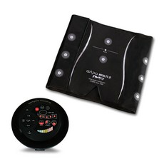 가포 멀티5 공기압 마사지기 허리세트 블랙, 본체 + 허리커프, 1세트, GAPO MULTI5