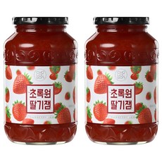 초록원 딸기잼, 1kg, 2개