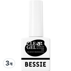 BESSIE 免洗透明凝膠, 混合色, 3個, 11ml