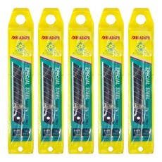 DADA 黑色美工刀片 10片, 5盒