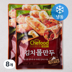 쉐푸드 김치롤만두 (냉동), 330g, 8개