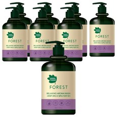그린핑거 포레스트 릴랙싱 아로마 워시 플로럴향, 500ml, 8개