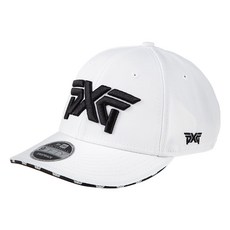 피엑스지 LP 로고 Repeat 스냅백 골프모자 950, 화이트