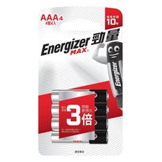 Energizer 勁量 鹼性電池 4號, 1組, 4顆