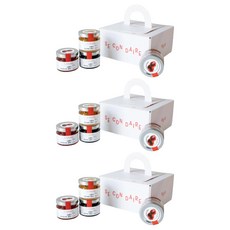 쎄콩데 무가당 미니 콩포트 4종, 3세트, 50g