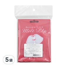 LAURA-MIER 勞拉蜜兒 滋潤保濕唇膜, 20分鐘快速保養 淡化唇紋 保濕恢復彈性 熊果素 改善肌膚暗沉, 10片, 5袋