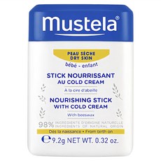 mustela 慕之恬廊 慕之幼高效唇頰雙護膏 9.2g 通用版 寶寶唇部臉頰保濕滋潤 舒緩乾燥敏感肌膚, 1個