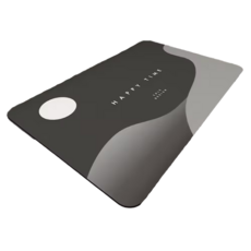 奈米硅藻土速乾防滑吸水地墊 2件, 快樂時光, 1組