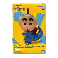 BANPRESTO 景品 蠟筆小新 我們的恐龍日記 春日部防衛隊公仔, 1 恐龍小新, 1個