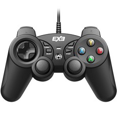 JOYTRON EX3 阿爾卑斯版 PC 遊戲手柄 黑色, JTPC-118, 1個