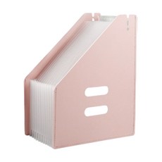 Better Byes A4文件樂譜手風琴文件夾文件盒, 1個, 07粉色