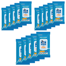 魔法清潔博士 多用途清潔濕巾 60片, 15個