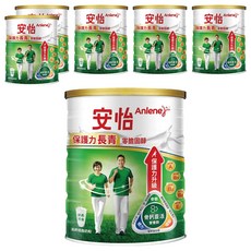 Anlene 安怡 長青高鈣低脂奶粉, 1.5kg, 6罐