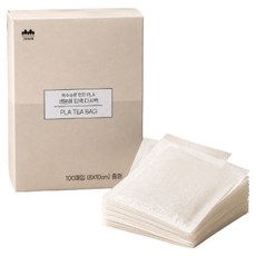 그린내일 생분해 티백 다시백 8x10cm 100매, 화이트, 1개