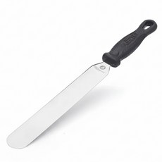 de Buyer 畢耶 FKO碳纖握柄系列 不鏽鋼直鏟抹刀 25cm, 黑色, 1支