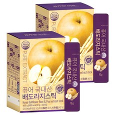 Organicmaru 純韓國產水梨桔梗蜜條, 10g, 2個, 30入