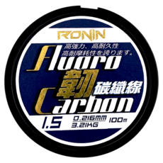 RONiN 獵漁人 韌 純碳纖線 1.5, 1個, transparent (color/style)