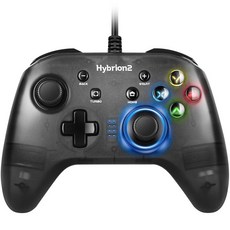 JOYTRON PC 有線控制器 遊戲手把, Hybrion 2(黑色), 黑色, 1個