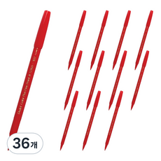 Pentel 水性彩色筆 2.0 S360-102, 36個, Red