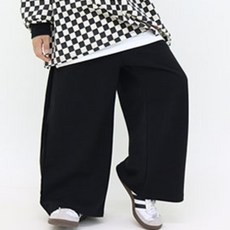 sonyun market 兒童側邊抓褶開衩寬褲