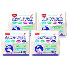 AHOYE 溫和柔順護衣配方洗衣皂 300g 4個, 天然植萃、溫和不傷手、適用於各種衣物