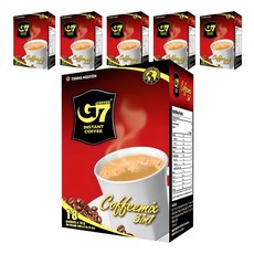 G7 三合一即溶咖啡隨身包, 16g, 18條, 6盒