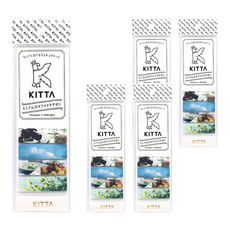KING JIM KITTA隨身攜帶 和紙膠帶 - 10張 x 4種設計, 寫真2, 5個