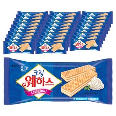 해태제과 크림 웨하스, 50g, 50개
