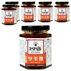 扒扒飯 堅果醬, 170g, 6罐