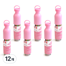 민화 수성 사이펜 12색, 핑크, 12개