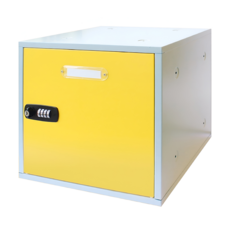 Patriot 愛國者 組合式置物櫃 LOC-1, 尺寸350x350x350(毫米), 淨重8.1公斤，毛重8.6公斤, 黃色, 1個