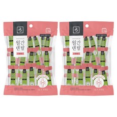 브리더랩 강아지 월간덴탈 관절 덴탈껌, 팽화미, 300g, 2개