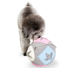 DING DONG PET 嗅聞球_高級款, 灰色, 1個