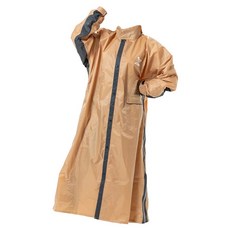 JUMP 將門 ACE 艾斯 前開式風雨衣 雙側拉背包款 JP-6699B, 泰奶咖