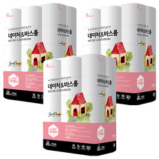 Good manner Nature & Bathroom 天然紙漿3層高級捲筒衛生紙, 30m, 3個, 30入