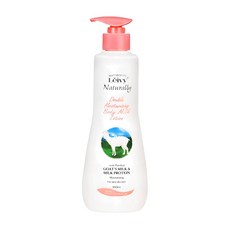 Leivy 羊奶身體潤膚乳 雙重保濕 含山羊奶和牛奶蛋白 適用於非常乾燥的皮膚, 350ml, 1瓶