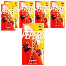 PEPERO 脆心巧棒, 39g, 6盒