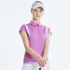 NEVERMINDALL 女士 Spence Wrap 半袖高爾夫 T恤
