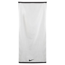 NIKE 耐吉 運動大浴巾 N1001522101LG F (60 x 120cm), 白色 + 灰色 + 黑色, 1條
