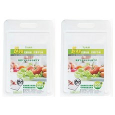 TU 良品 超優質抗菌砧板, 白色, 2個